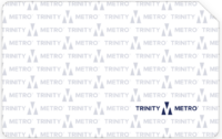 Blank Trinity Metro ride card